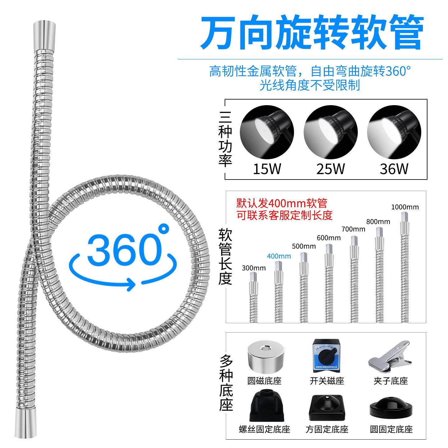 led机床工作灯强磁数控车床照明灯机械设备维修工业台灯220v24v,淘宝优惠券,粉丝福利购,淘宝优惠卷
