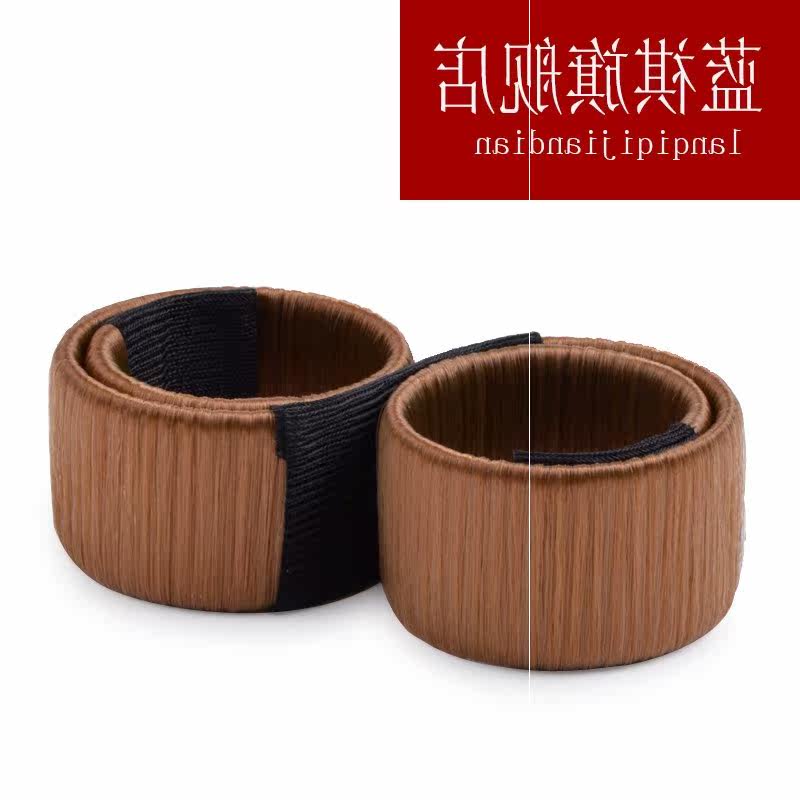 新款速成法式卷发宝丸子头花苞头 紫尚轩发饰