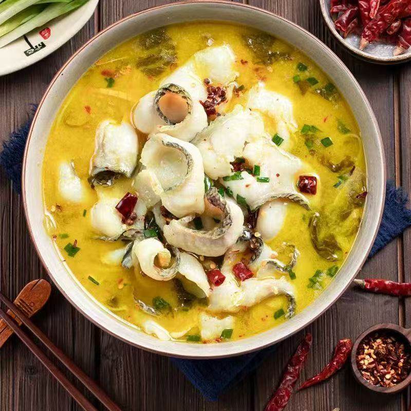 俏苏味免浆黑鱼片活鱼鲜切酸菜鱼5斤水煮鱼1斤/包火锅方便速食菜,淘宝优惠券,粉丝福利购,淘宝优惠卷