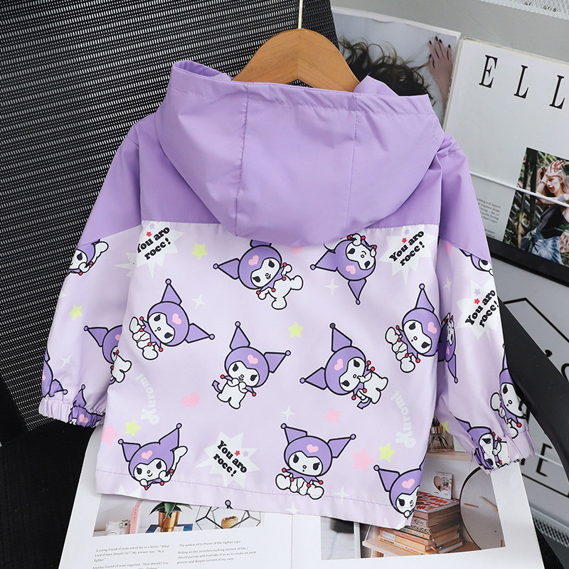 女童外套春秋款2024新款洋气公主小童春装宝宝连帽上衣儿童外套潮,淘宝优惠券,粉丝福利购,淘宝优惠卷