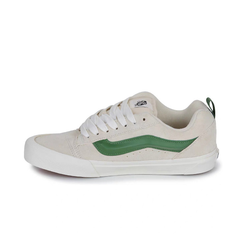 范斯VANS KNU SKOOL 白绿复古美式面包鞋男女休闲板鞋VN000D6CWTM,淘宝优惠券,粉丝福利购,淘宝优惠卷