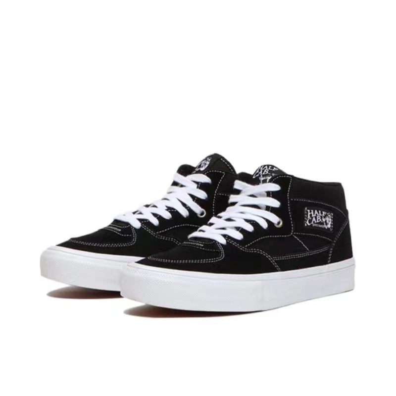 VANS范斯Half Cab Pro黑色经典中帮男女款专业滑板鞋VN0A5FCDY28 - 图3