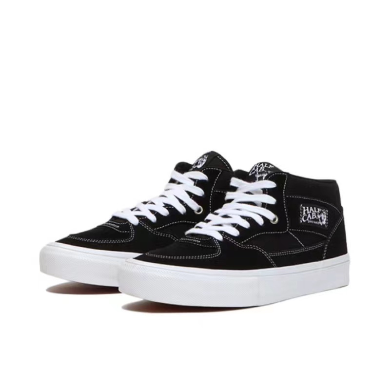 VANS 范斯Half Cab Pro黑色经典中帮男女款专业滑板鞋VN0A5FCDY28 - 图3