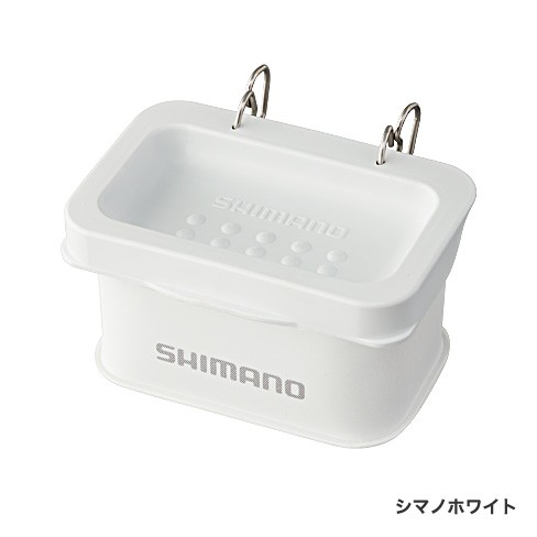 SHIMANO/禧玛诺虾盒BK-141N矶钓饵虾盒海钓饵料盒挂虫盒现货 - 图0