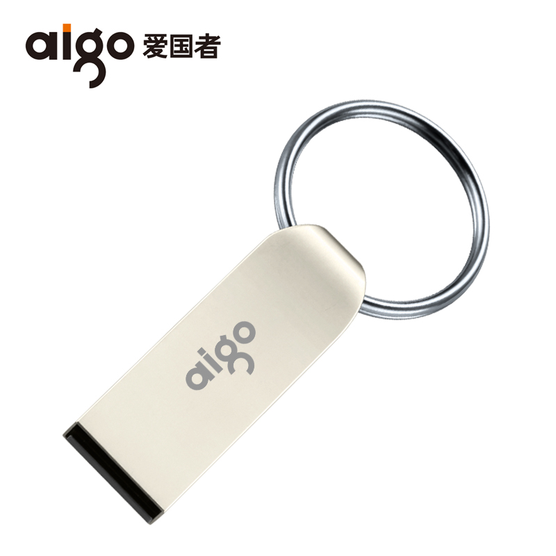 aigo爱国者U268优盘32G正版高速正品电脑两用32gb迷你可爱学生女个性创意大容量U盘手机车载定制logo刻字 - 图0