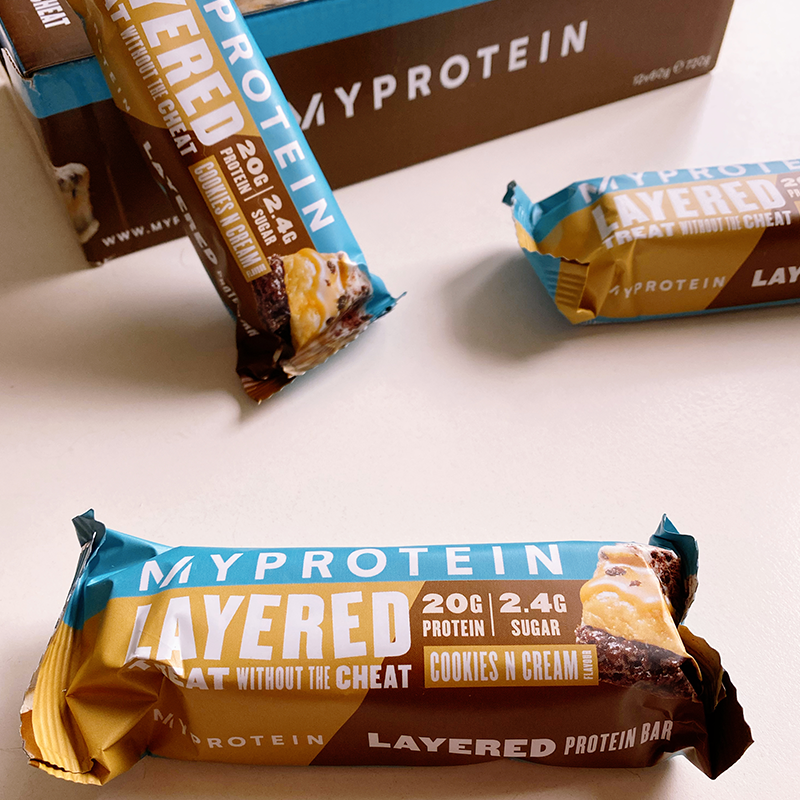 Myprotein Sandwich protein bar Power bars 熊猫六层夹心蛋白棒 - 图1