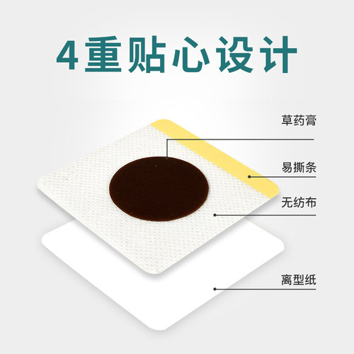 三伏贴艾草穴位贴空白贴夏季艾灸贴儿童成人蕲艾祛寒贴正品旗舰店 - 图3