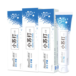 3支纳美小苏打牙膏