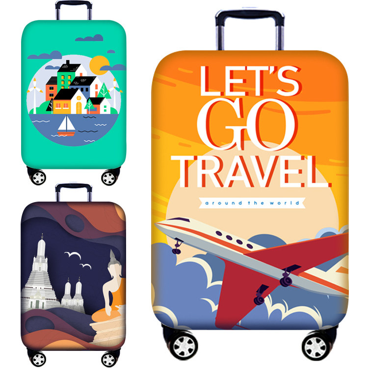 通用行李箱保护套加厚弹力拉杆箱旅行箱外套防尘罩18/24/28/32寸,淘宝优惠券,粉丝福利购,淘宝优惠卷