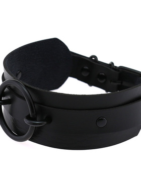 黑色项圈朋克项链个性choker