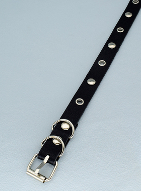 pu皮情侣个性独特项圈手链项链