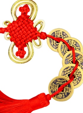 平安扣中国结吉祥纯铜