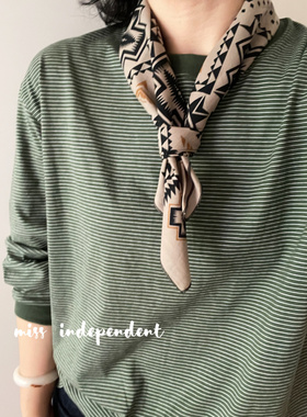 北美户外老牌bandana纯棉方巾
