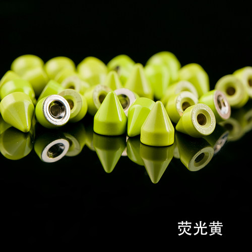 0.9cm小尖头铆钉朋克鞋子装饰 刺猬包包钉子皮衣配件diy铜尖钉 - 图3