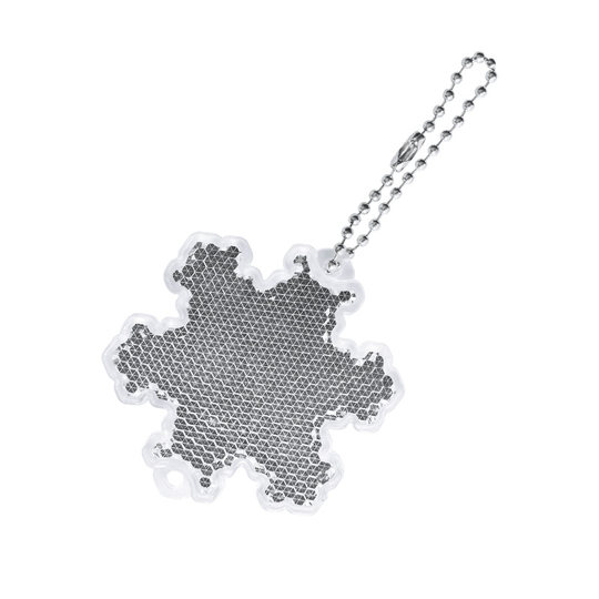 Señal de seguridad acrílica colgante reflectante por la noche