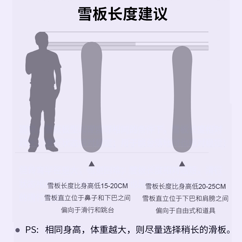 酷峰滑雪板单板全地域雪板入门套装女男平花全能快穿滑雪鞋固定器 - 图3