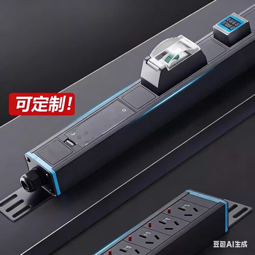 PDU机柜插座机房电源插排插线板防雷大功率无线8位多孔工业程 - 图3