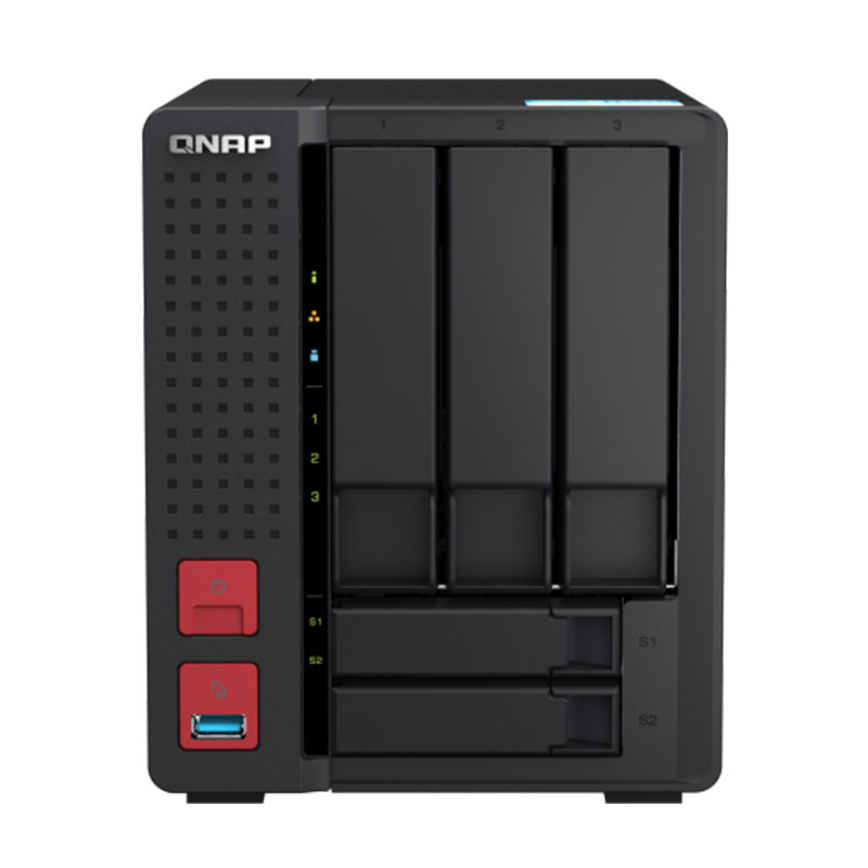 威联通（QNAP） NAS存储服务器TS-564 8G私有云办公文件共享四核心处理器 2.5GbE - 图2