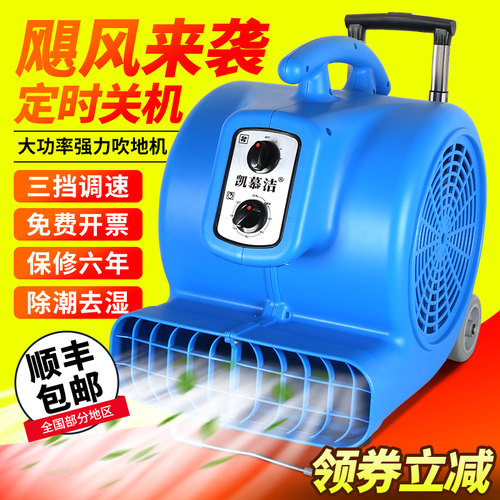 吹地机商用大功率强力吹风机酒店地板地毯鼓风机厕所地面吹干机 - 图0