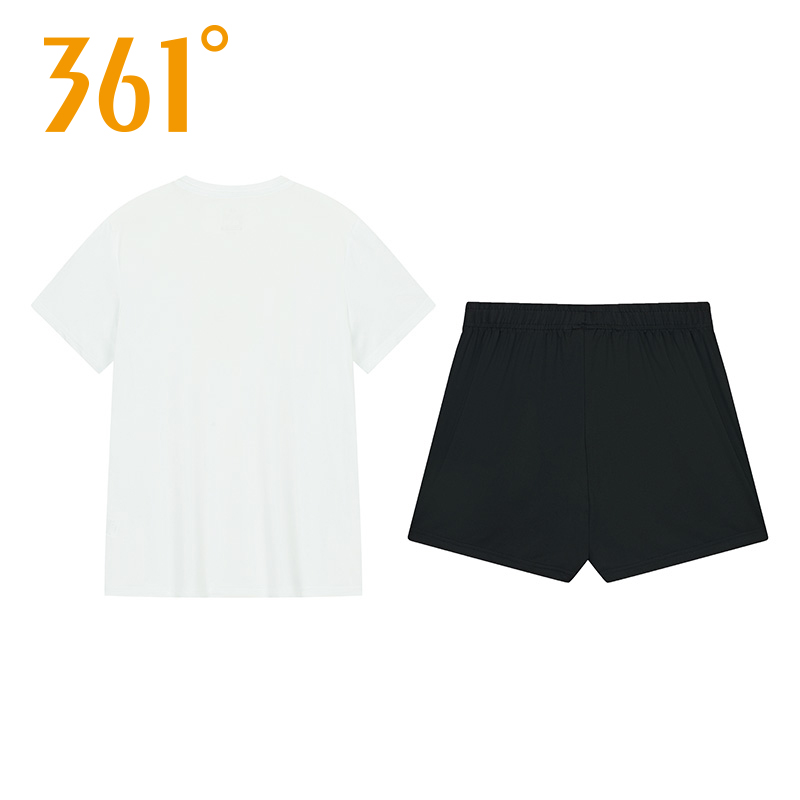 361运动套装短裤女款五分裤2024夏季速干休闲跑步短袖夏装两件套