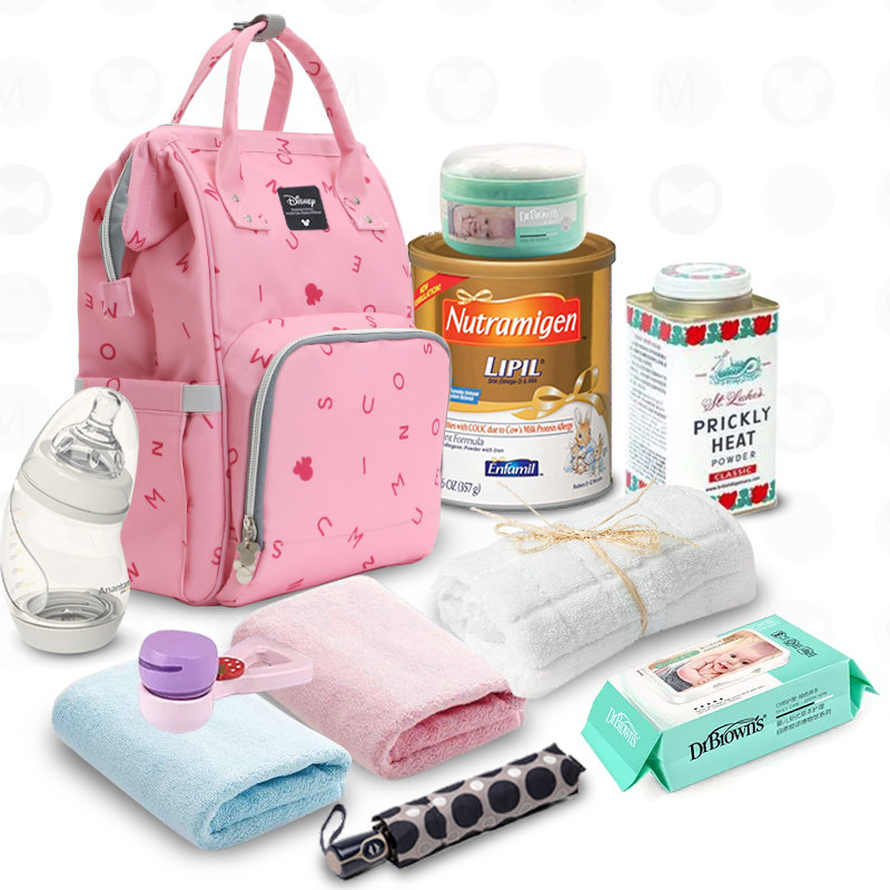 迪士尼2019外出妈妈包母婴包背包 郝氏亨达母婴妈咪包/袋