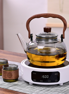 洛洋电陶炉煮茶炉 2026新款静音迷你 远红外加热烧水泡功夫茶家用