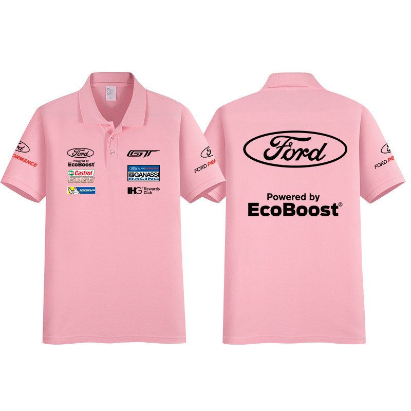 福特gt f1勒芒赛纪念款短袖赛车服 澳伊恋T恤