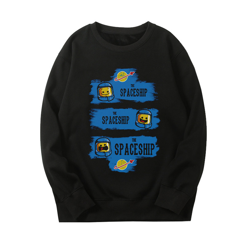 乐高积木教育logo可定制圆领卫衣 澳伊恋卫衣