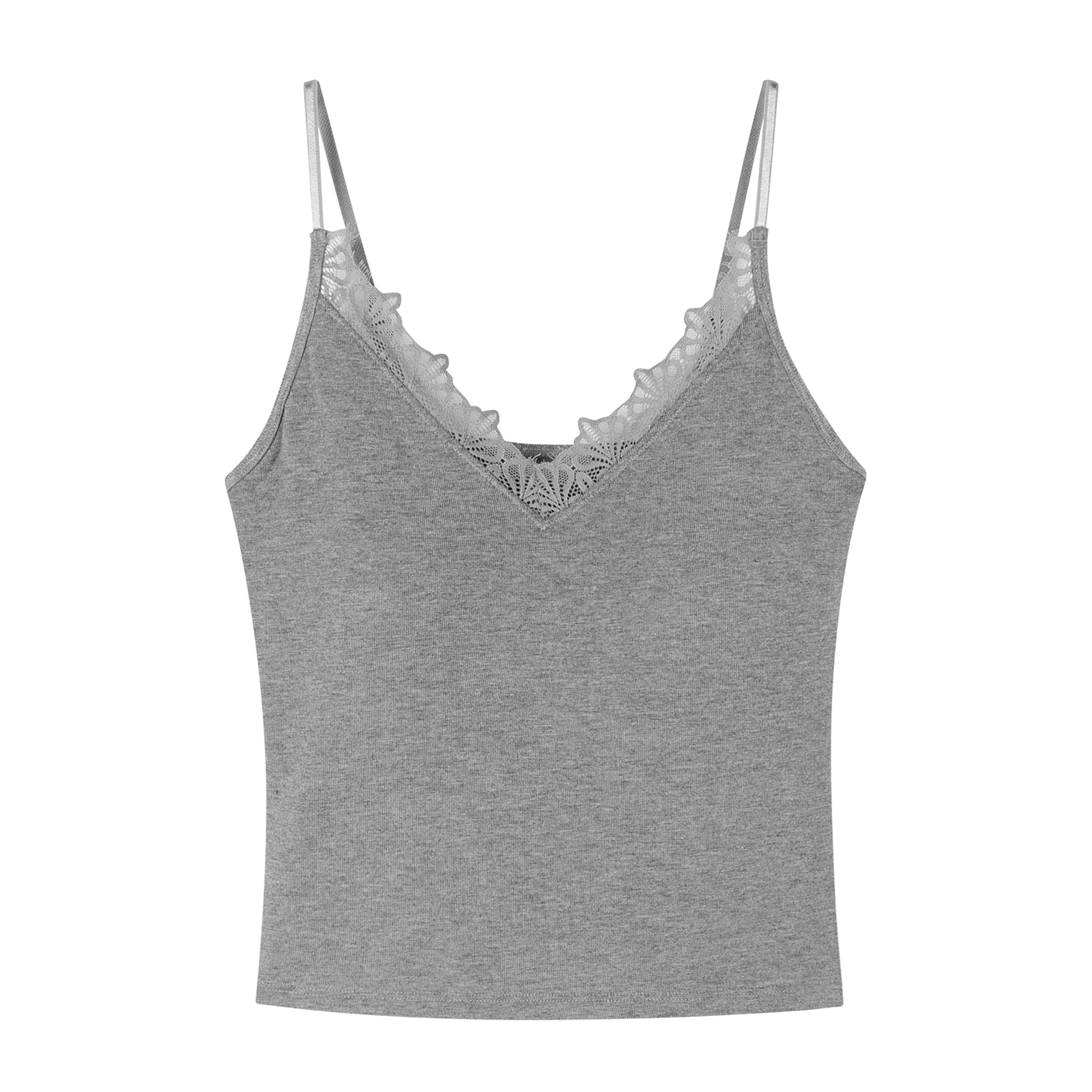 馨帮帮Bra  V领蕾丝磨毛保暖吊带背心女胸垫一体内搭外穿美背上衣,淘宝优惠券,粉丝福利购,淘宝优惠卷