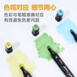 Художественный маркер, двусторонняя детская акварель, мелки, комплект, комиксы для детского сада для школьников, фартук для рисования, раскраска, кисть, 120 цветов