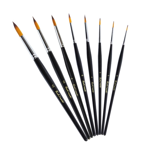 Пигментированная акварель, кисть, акрил, нейлоновая гуашь, комплект, мелки, лайнер