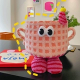 Монстр, милая плюшевая корзина для хранения, настольный детский аксессуар для волос, коробка для хранения