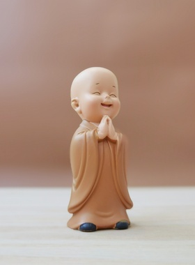 新中式禅意小和尚摆件