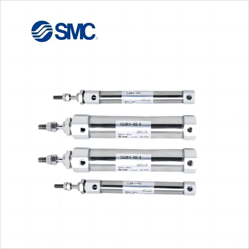 SMC正品迷你气缸CJ2B/CDJ2B6/10/12/16-5/10/20/25/50/75/150-B - 图3