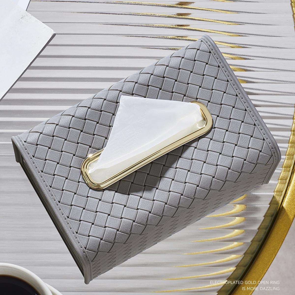 纸巾盒抽纸盒洗脸巾收纳盒桌子客厅高档轻奢创意家用餐巾弹簧网红