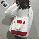 Универсальный брендовый шоппер, сумка через плечо, сумка на одно плечо, в корейском стиле, подходит для студента