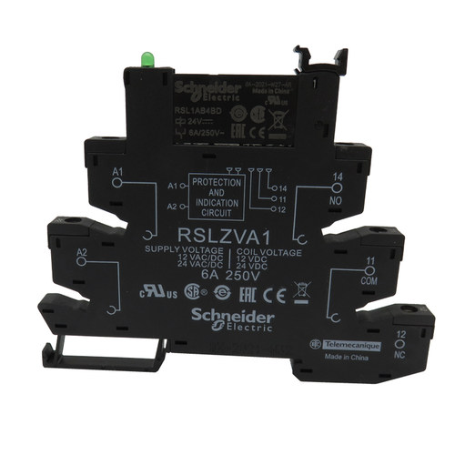 原装正品施耐德薄型继电器RSL1PVBU薄片式接口 RSL1AB4BD+RSLZVA1-图3