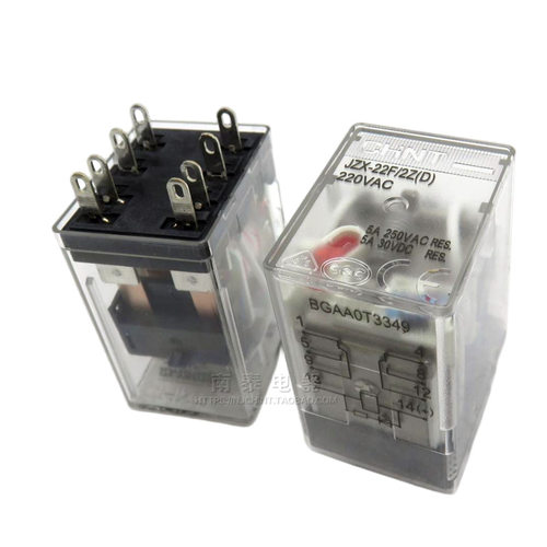 CHNT正泰继电器JZX-22F(D)/2Z 4Z AC380V 36V 24V DC24V 12V 220V - 图1