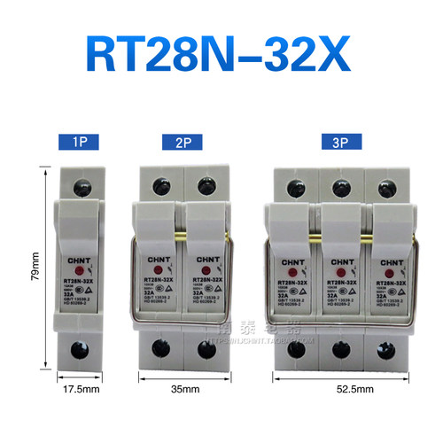 正品 CHNT正泰 熔断器熔芯 RT28-32 (RT14-20 R015) 保险丝 10*38 - 图1