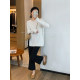 Love manta ray slim fit casual pants pencil pants