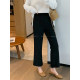 Love manta ray slim fit casual pants pencil pants