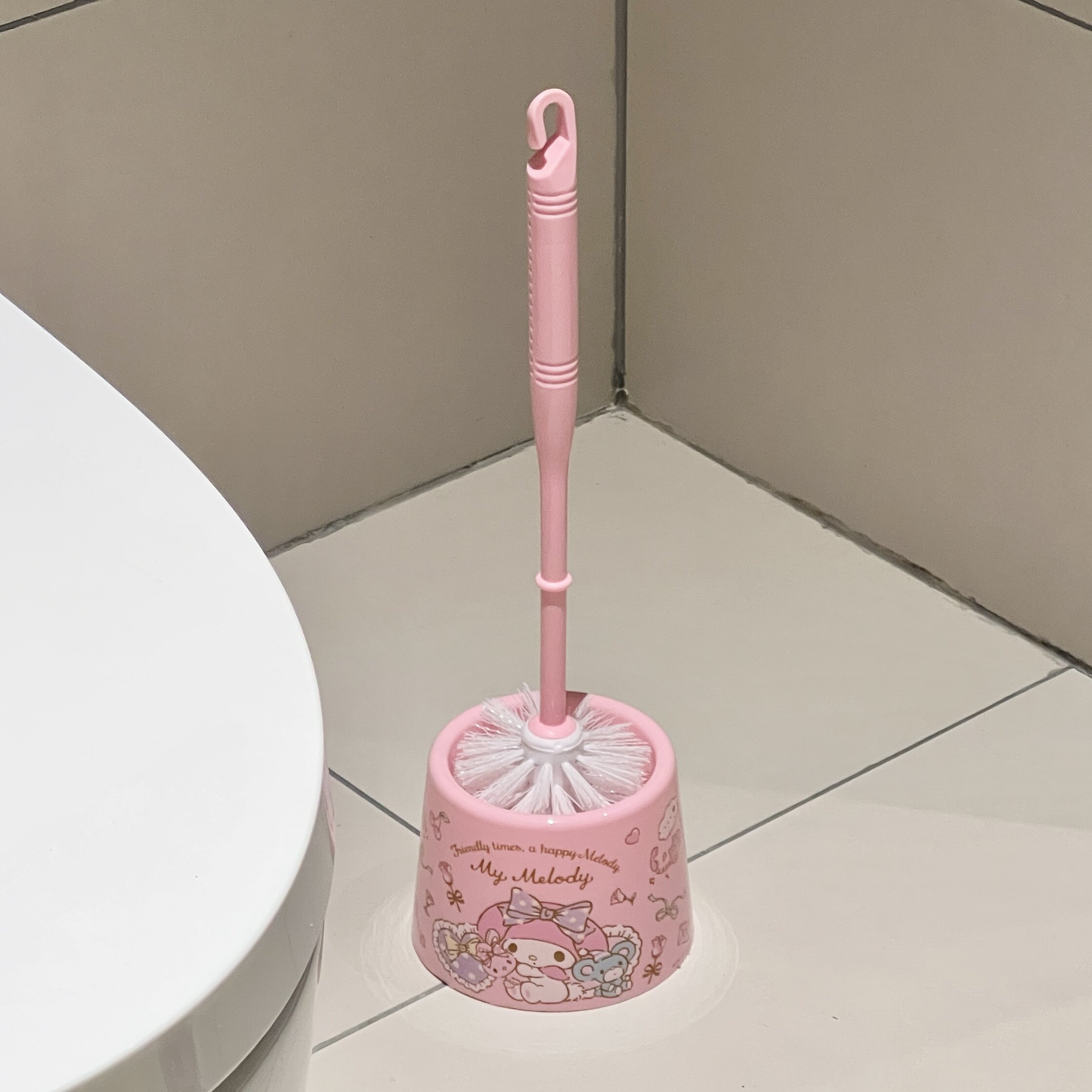 Melody cartoon cute toilet brush toilet brush