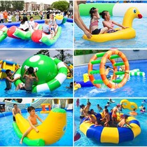 Water toy inflatable stilts stilts large branch h rack swimming pool water park equipment water slide water trampoline