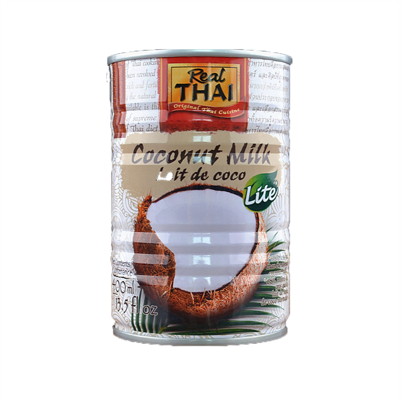 Coconut Milk Lite  泰国进口  丽尔泰淡椰浆 生酮可食淡椰浆 - 图3