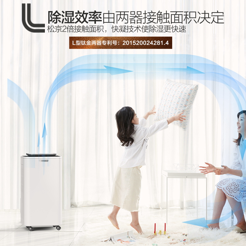 除湿机家用静音迷你抽湿卧室地下室工业大功率吸湿器去湿 DH02 松京 除湿机家用静音迷你抽湿卧室地下室工业大功率吸湿器去湿 DH02 松京