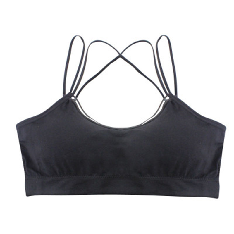 运动女无钢圈学生高中背心无痕文胸 伊安丝亚文胸