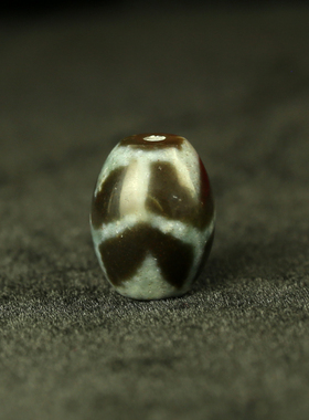 虎牙天珠古董吊坠包邮