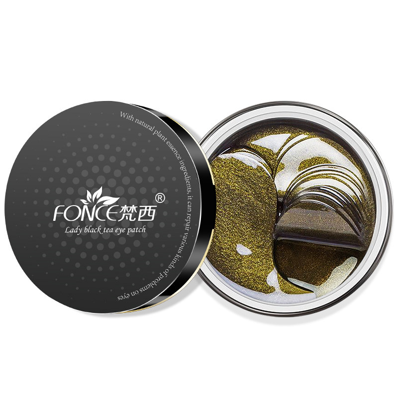 梵西贵妇黄金黑茶淡化细纹眼膜贴 fonce梵西七音符眼膜