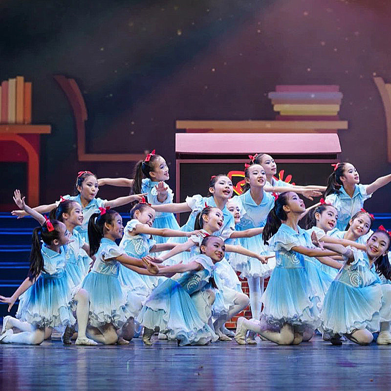 小荷风采红船启航儿童演出服中小学生红领巾蓬蓬裙舞蹈合唱表演服,淘宝优惠券,粉丝福利购,淘宝优惠卷