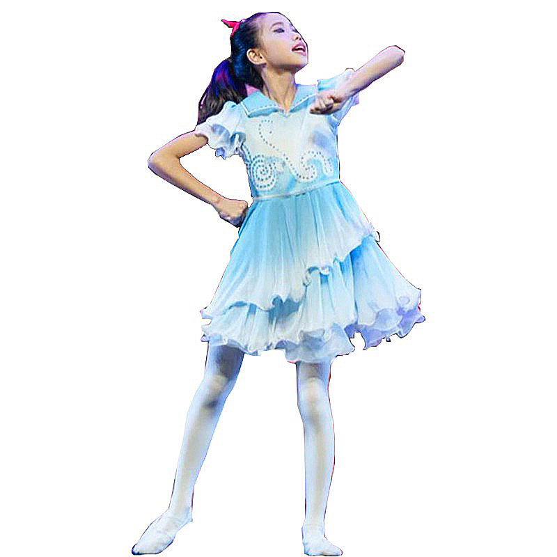 小荷风采红船启航儿童演出服中小学生红领巾蓬蓬裙舞蹈合唱表演服,淘宝优惠券,粉丝福利购,淘宝优惠卷